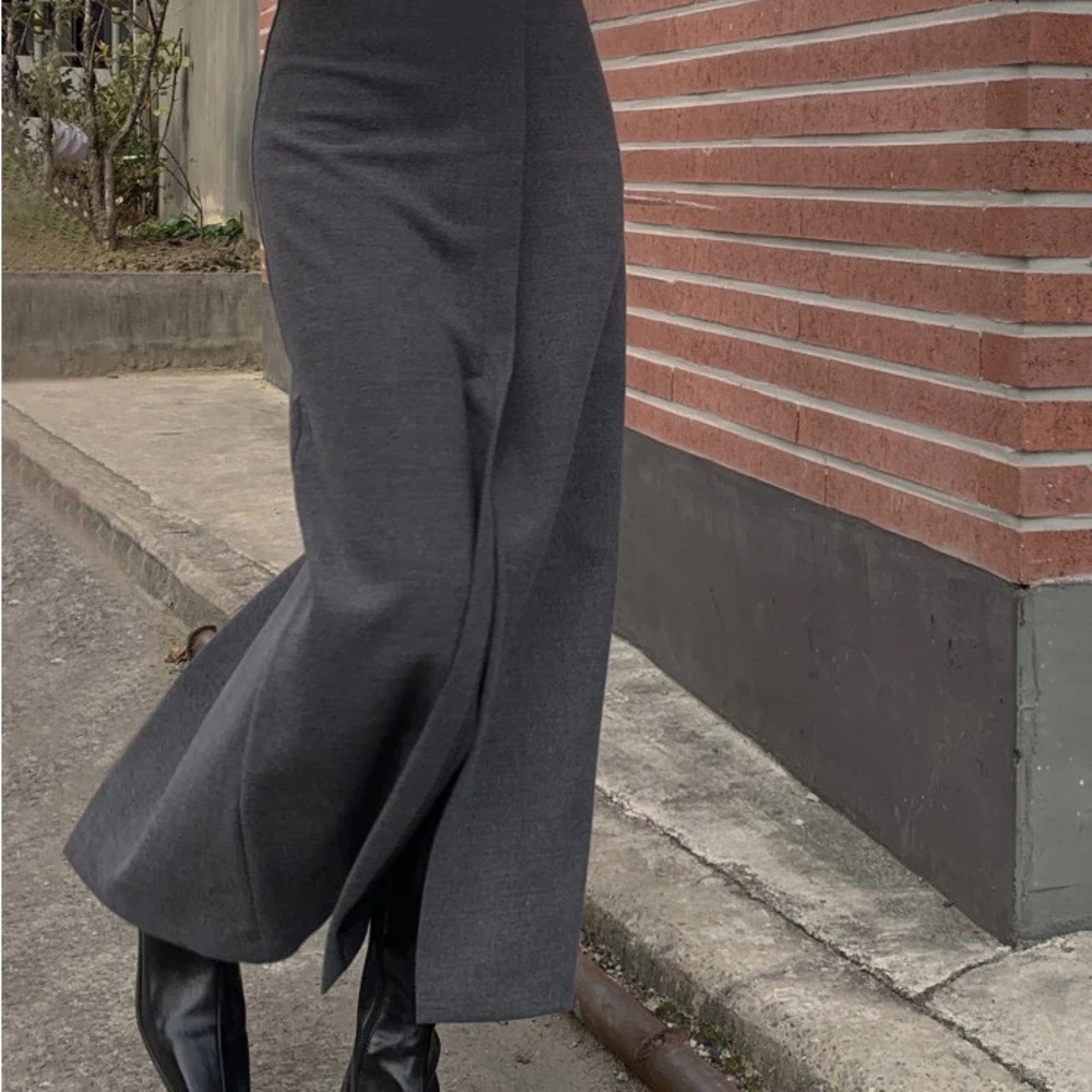 Commense She’s Effortless Slit Maxi Skirt